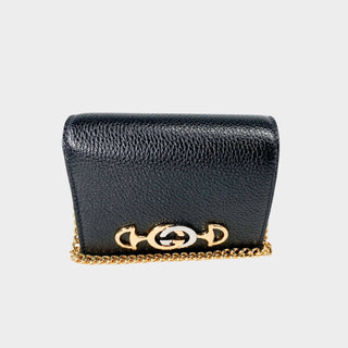 Gucci-card-holder-black-leather-Glamorizta