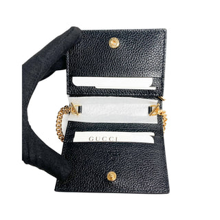 Gucci-card-holder-black-leather-Glamorizta