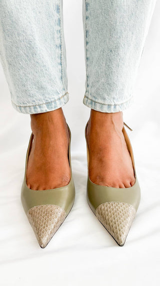 Jimmy-Choo-kitten-heels-olive-green-leather